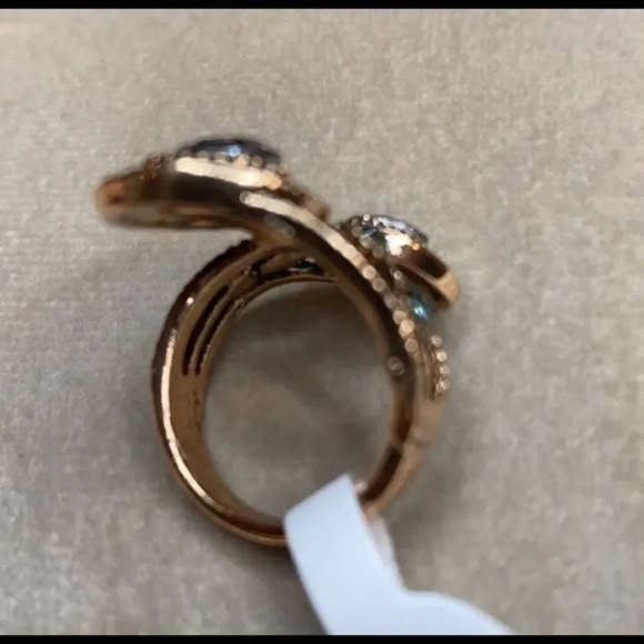 Boho Crystal Ring Antique NWBOX - Picture 7 of 9